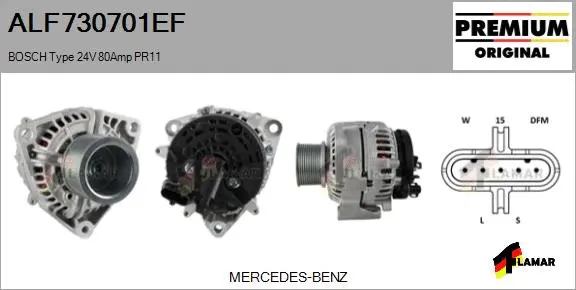Alternator (ALF730701EF)