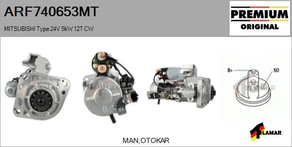 Starter (ARF740653MT)