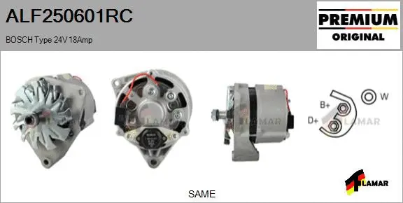 Alternator (ALF250601RC)