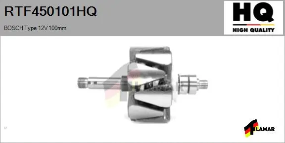 Rotor, alternator (RTF450101HQ)