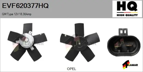 Fan, engine cooling (EVF620377HQ)