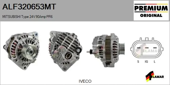 Alternator (ALF320653MT)