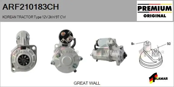 Starter (ARF210183CH)