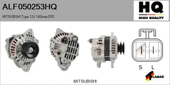 Alternator (ALF050253HQ)