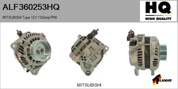 Alternator (ALF360253HQ)