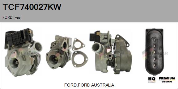 Charger, charging (supercharged/turbocharged) (TCF740027KW)