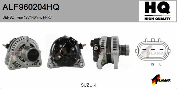 Alternator (ALF960204HQ)