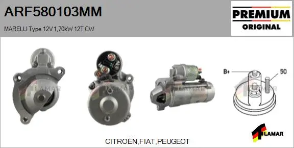 Starter (ARF580103MM)