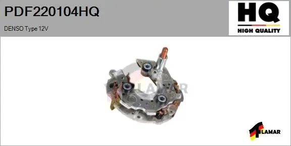 Rectifier, alternator (PDF220104HQ)