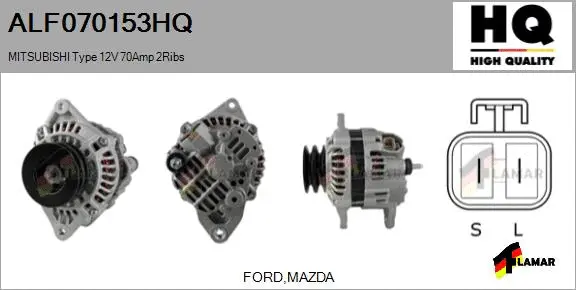 Alternator (ALF070153HQ)