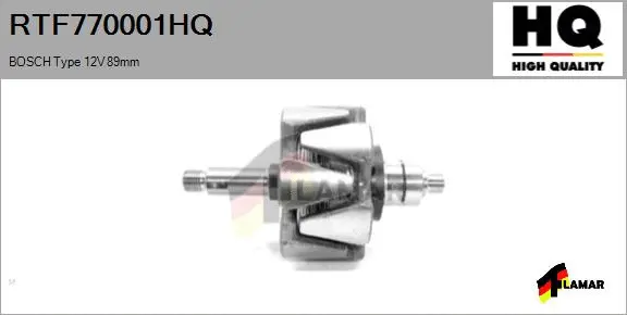 Rotor, alternator (RTF770001HQ)