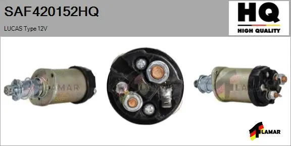 Solenoid Switch, starter (SAF420152HQ)