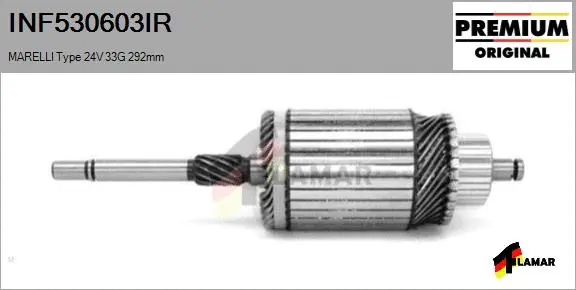 Armature, starter (INF530603IR)