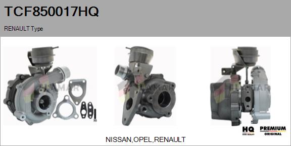 Charger, charging (supercharged/turbocharged) (TCF850017HQ)