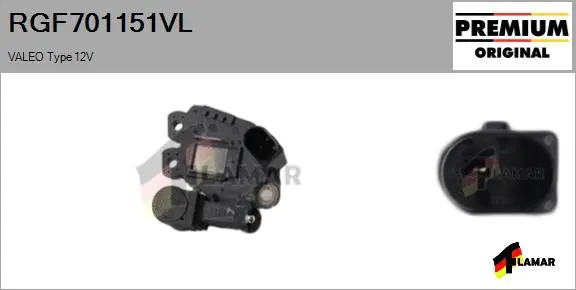 Alternator Regulator (RGF701151VL)
