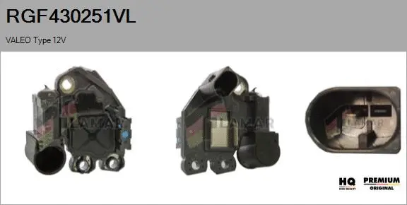 Alternator Regulator (RGF430251VL)