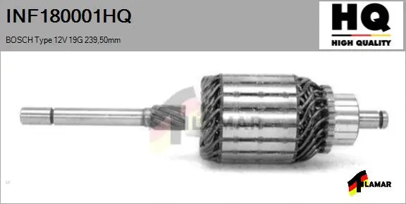 Armature, starter (INF180001HQ)