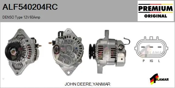 Alternator (ALF540204RC)