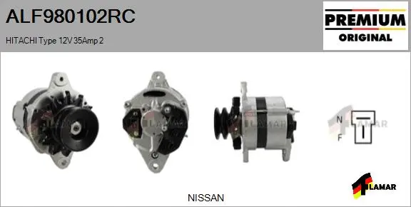 Alternator (ALF980102RC)