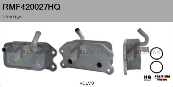 Oil Cooler, engine oil (RMF420027HQ)