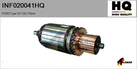 Armature, starter (INF020041HQ)