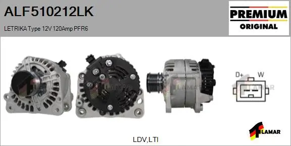 Alternator (ALF510212LK)