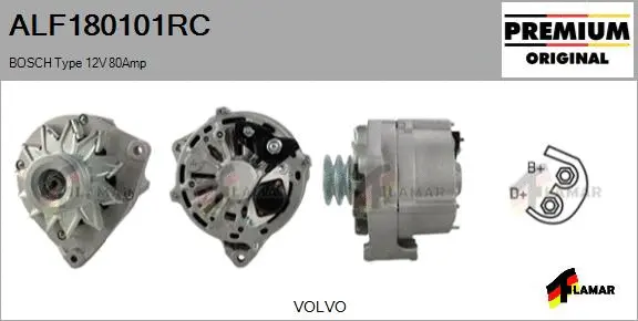 Alternator (ALF180101RC)