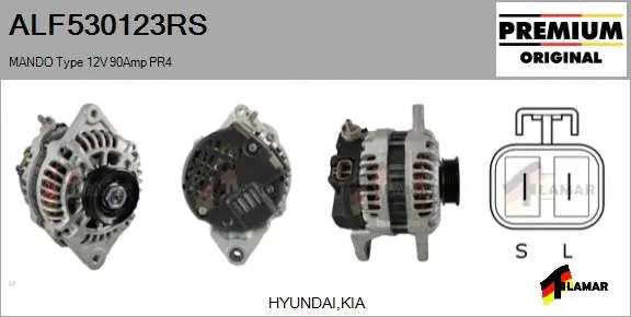 Alternator (ALF530123RS)