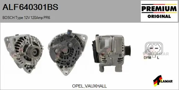 Alternator (ALF640301BS)