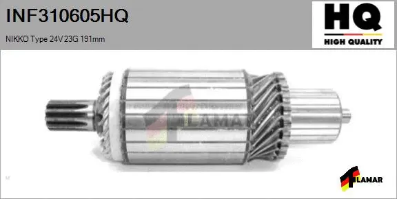 Armature, starter (INF310605HQ)