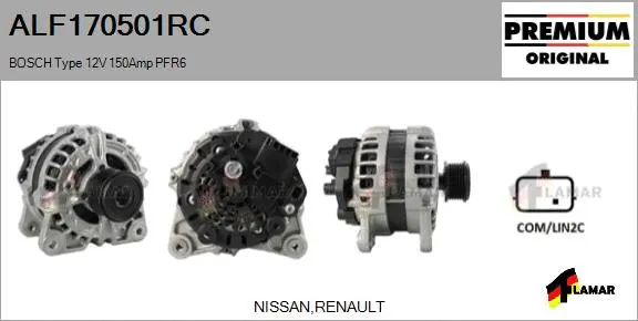Alternator (ALF170501RC)