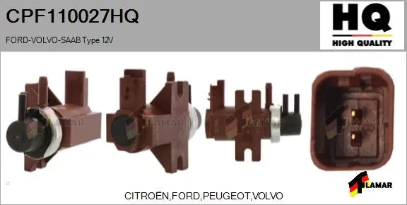 Pressure Converter, exhaust control (CPF110027HQ)