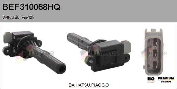 Ignition Coil (BEF310068HQ)