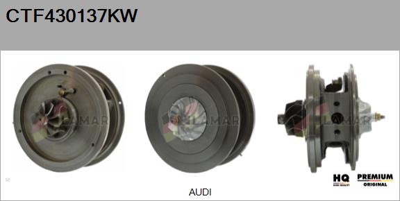 Core assembly, turbocharger (CTF430137KW)