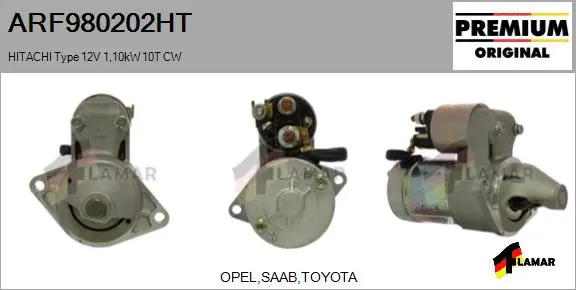 Starter (ARF980202HT)