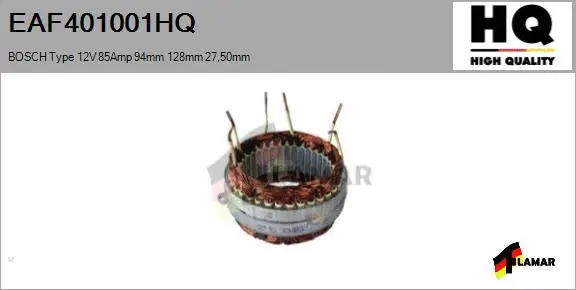 Stator, alternator (EAF401001HQ)