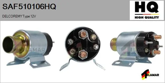 Solenoid Switch, starter (SAF510106HQ)