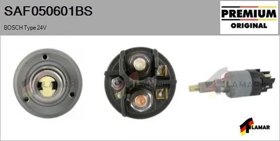Solenoid Switch, starter (SAF050601BS)