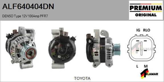 Alternator (ALF640404DN)