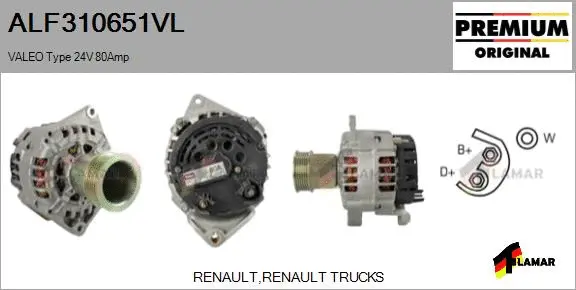 Alternator (ALF310651VL)