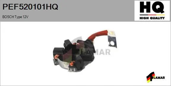 Holder, carbon brushes (PEF520101HQ)