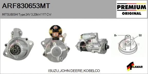 Starter (ARF830653MT)