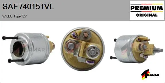 Solenoid Switch, starter (SAF740151VL)