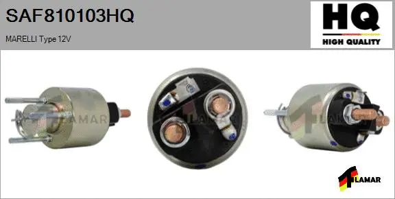 Solenoid Switch, starter (SAF810103HQ)