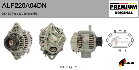 Alternator (ALF220A04DN)