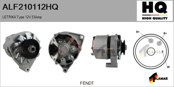 Alternator (ALF210112HQ)