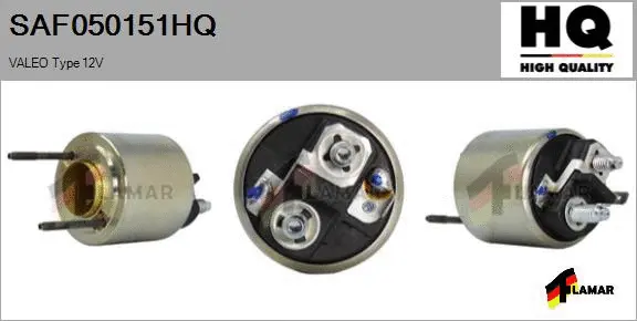 Solenoid Switch, starter (SAF050151HQ)