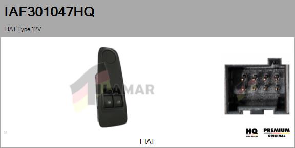 Switch, window regulator (IAF301047HQ)