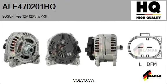 Alternator (ALF470201HQ)