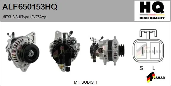 Alternator (ALF650153HQ)